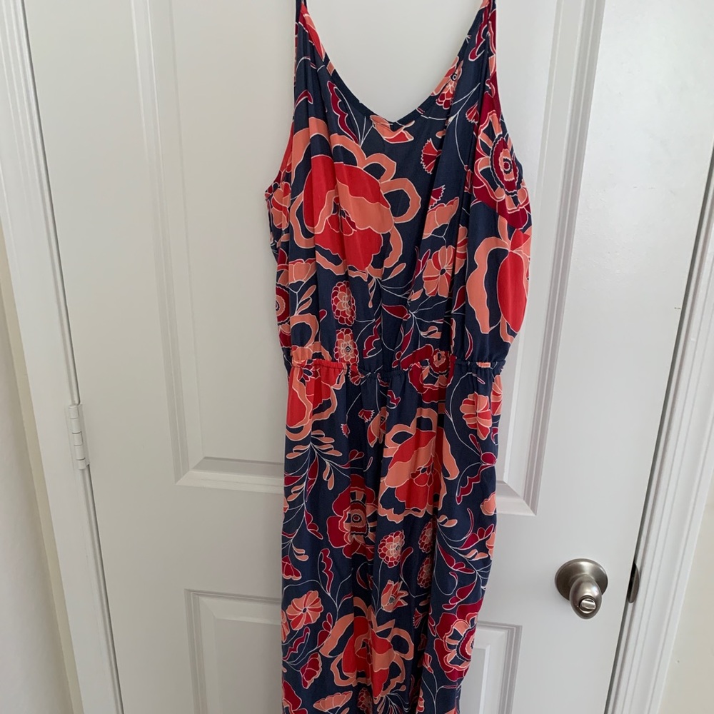 GAP Blue/Coral Sundress